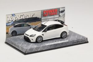 Ford Focus RS Mk2 Top Gear Blanc Sans Figurine Minichamps 1:43 519438810-R1 Métal Moulé — image 2 sur 5