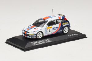 Ford Focus RS WRC #4 C. McRae / N. Grist Rally Monte Carlo 2001 Minichamps 1:43 430018904 Métal Moulé — image 2 sur 4