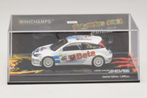 Ford Focus RS WRC #46 V. Rossi / C. Cassina RAC Rally 2007 Minichamps 1:43 400078446 Métal Moulé — image 4 sur 5