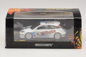 Ford Focus RS WRC #46 V. Rossi / C. Cassina RAC Rally 2007 Minichamps 1:43 400078446 Métal Moulé — image 5 sur 5