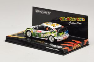Ford Focus RS WRC #46 V. Rossi / C. Cassina RAC Rally 2008 Minichamps 1:43 400088146 Métal Moulé — image 3 sur 5