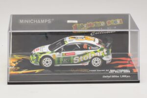 Ford Focus RS WRC #46 V. Rossi / C. Cassina RAC Rally 2008 Minichamps 1:43 400088146 Métal Moulé — image 4 sur 5