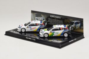 Ford Focus RS WRC Rally Mexico 2004 Set Minichamps 1:43 402048376 Métal Moulé — image 3 sur 5