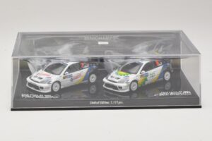 Ford Focus RS WRC Rally Mexico 2004 Set Minichamps 1:43 402048376 Métal Moulé — image 4 sur 5