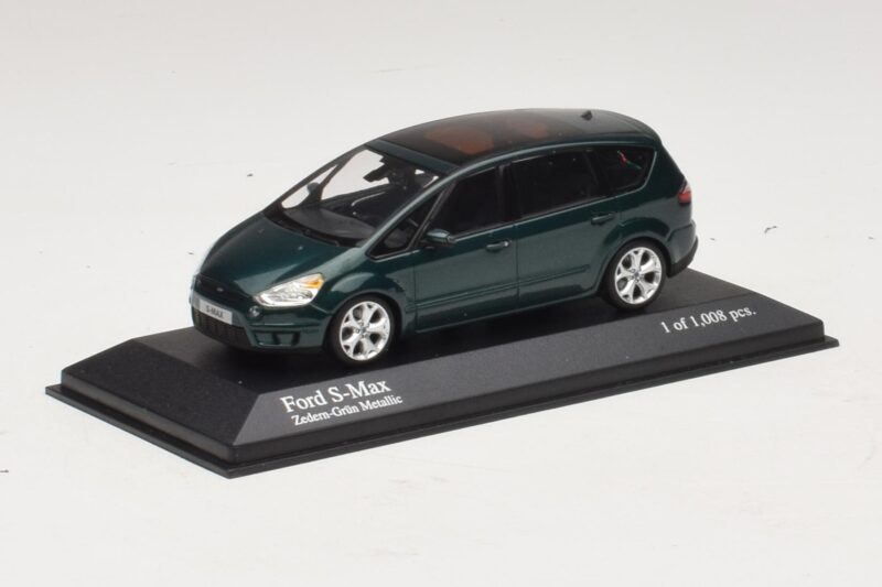 Ford S-Max Vert Métallisé Minichamps 1:43 Ford S-Max Vert Métallisé Minichamps 1:43 400085401 Métal Moulé