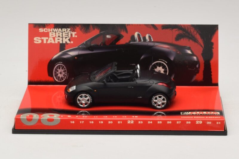 Ford StreetKa Fulda Noir Mat Minichamps 1:43 436086432 Métal Moulé