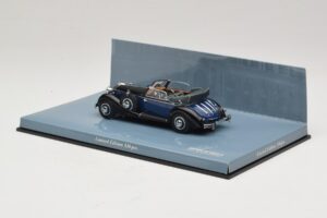 Horch 853 A Sport Cabriolet Noir Bleu Minichamps 1:43 436012036 Métal Moulé — image 3 sur 5