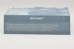 Horch 853 A Sport Cabriolet Noir Bleu Minichamps 1:43 436012036 Métal Moulé — image 4 sur 5