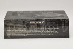 Horch 855 Special Roadster Argent Bleu Minichamps 1:43 436014202 Métal Moulé — image 4 sur 5