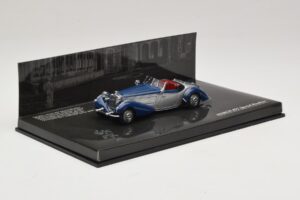 Horch 855 Special Roadster Bleu Argent Sans Boîte Extérieure Minichamps 1:43 436014202-O1 Métal Moulé — image 2 sur 4