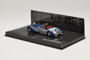 Horch 855 Special Roadster Bleu Argent Sans Boîte Extérieure Minichamps 1:43 436014202-O1 Métal Moulé — image 3 sur 4