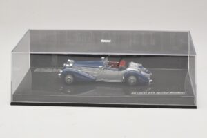 Horch 855 Special Roadster Bleu Argent Sans Boîte Extérieure Minichamps 1:43 436014202-O1 Métal Moulé — image 4 sur 4
