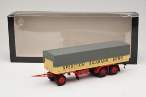 Kassbohrer Remorque Plateau Baumann Bonn Minichamps 1:43 439161097 Métal Moulé — image 6 sur 6