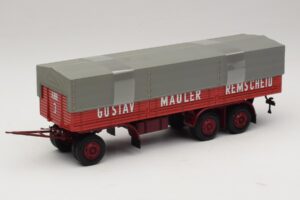 Kassbohrer Remorque Plateau Mauler Remscheid Minichamps 1:43 Kassbohrer Remorque Plateau Mauler Remscheid Minichamps 1:43 439161099 Métal Moulé