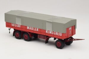 Kassbohrer Remorque Plateau Mauler Remscheid Minichamps 1:43 439161099 Métal Moulé — image 4 sur 6
