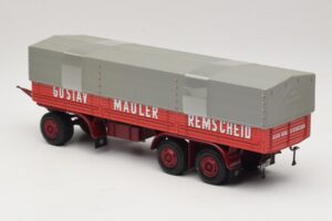 Kassbohrer Remorque Plateau Mauler Remscheid Minichamps 1:43 439161099 Métal Moulé — image 5 sur 6