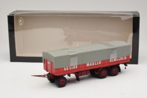 Kassbohrer Remorque Plateau Mauler Remscheid Minichamps 1:43 439161099 Métal Moulé — image 6 sur 6
