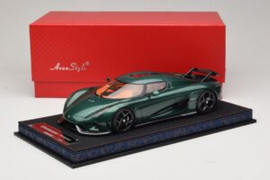Koenigsegg Regera Carbone Teinté Vert FrontiArt 1:18 AS010-110 Résine — image 6 sur 7