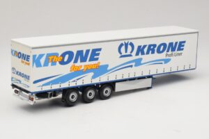 Krone Profiliner Semi-Remorque À Rideaux Coulissants Articulée Minichamps 1:43 439911120 Métal Moulé — image 2 sur 6