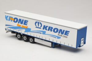 Krone Profiliner Semi-Remorque À Rideaux Coulissants Articulée Minichamps 1:43 439911120 Métal Moulé — image 4 sur 6