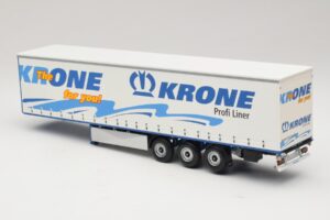 Krone Profiliner Semi-Remorque À Rideaux Coulissants Articulée Minichamps 1:43 439911120 Métal Moulé — image 5 sur 6