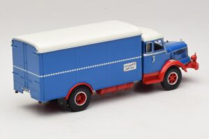 Krupp Titan Camion Fourgon Bleu Rouge Minichamps 1:43 439069040 Métal Moulé — image 2 sur 6