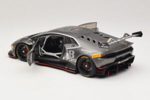 Lamborghini Huracan LP620-2 Super Trofeo #63 Gris Foncé 2016 AUTOart 1:18 81559 Composite — image 5 sur 8