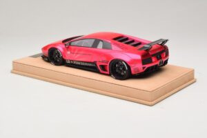 Lamborghini Murcielago Liberty Walk Rose Brillant AB Models 1:18 REMC044 Résine — image 5 sur 7