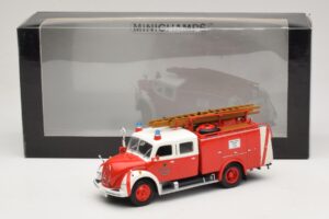 Magirus-Deutz Merkur TLF 16 Pompiers Dortmund Minichamps 1:43 439141972 Métal Moulé — image 6 sur 6
