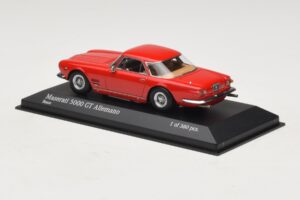 Maserati 5000 GT Allemano Rouge Minichamps 1:43 437123321 Métal Moulé — image 3 sur 4