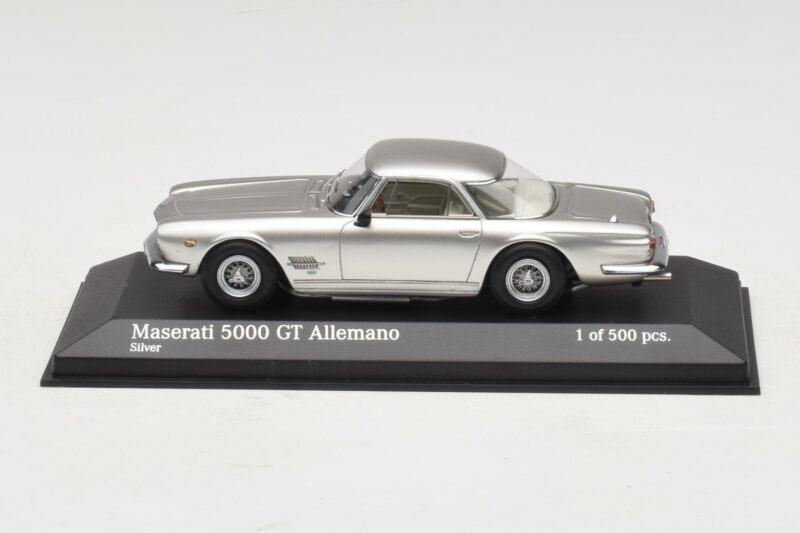 Maserati 5000 GT Allemano Argent Minichamps 1:43 Maserati 5000 GT Allemano Argent Minichamps 1:43 437123324 Métal Moulé