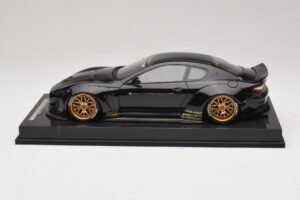 Maserati GranTurismo Liberty Walk Noir avec Jantes Dorées AB Models 1:18 MAS-LB08-C Résine — image 3 sur 7
