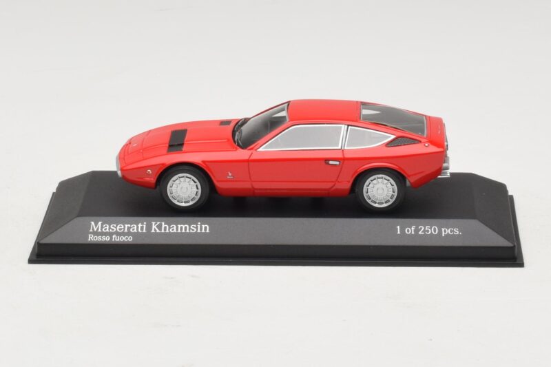 Maserati Khamsin Rouge Minichamps 1:43 Maserati Khamsin Rouge Minichamps 1:43 437123224 Métal Moulé
