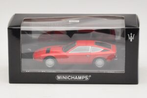 Maserati Khamsin Rouge Minichamps 1:43 437123224 Métal Moulé — image 4 sur 4