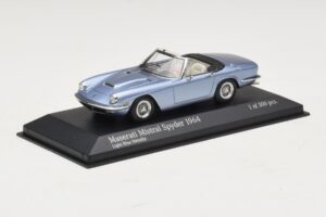 Maserati Mistral Spyder Light Blue Metallic Minichamps 1:43 437123432 Métal Moulé — image 2 sur 4