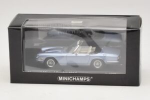 Maserati Mistral Spyder Light Blue Metallic Minichamps 1:43 437123432 Métal Moulé — image 4 sur 4
