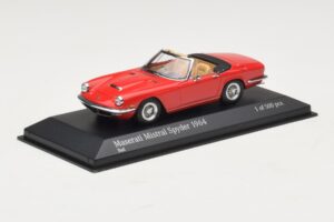 Maserati Mistral Spyder Rouge Minichamps 1:43 437123430 Métal Moulé — image 2 sur 4