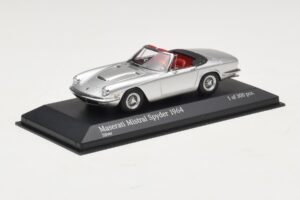 Maserati Mistral Spyder Argent Minichamps 1:43 437123431 Métal Moulé — image 2 sur 4