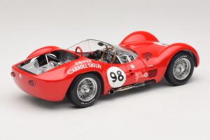 Maserati Tipo 61 #98 C. Shelby Times Mirror Grand Prix for Sportscars 1960 Minichamps 1:18 100601298 Métal Moulé — image 3 sur 8