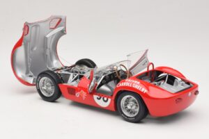 Maserati Tipo 61 #98 C. Shelby Times Mirror Grand Prix for Sportscars 1960 Minichamps 1:18 100601298 Métal Moulé — image 5 sur 8