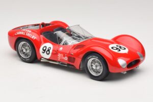 Maserati Tipo 61 #98 C. Shelby Times Mirror Grand Prix for Sportscars 1960 Minichamps 1:18 100601298 Métal Moulé — image 6 sur 8