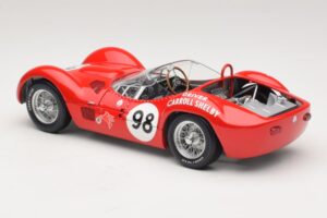 Maserati Tipo 61 #98 C. Shelby Times Mirror Grand Prix for Sportscars 1960 Minichamps 1:18 100601298 Métal Moulé — image 7 sur 8