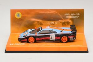 McLaren F1 GTR Gulf Team Davidoff #41 P-H. Raphanel / J-M. Gounon FIA GT Championship 1997 Minichamps 1:43 533174341 Métal Mo