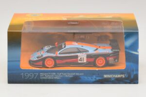 McLaren F1 GTR Gulf Team Davidoff #41 P-H. Raphanel / J-M. Gounon FIA GT Championship 1997 Minichamps 1:43 533174341 Métal Mo — image 4 sur 4