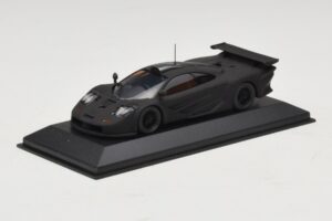 McLaren F1 GTR Longtail Noir Mat 1997 Minichamps 1:43 MCLAREN010 Métal Moulé