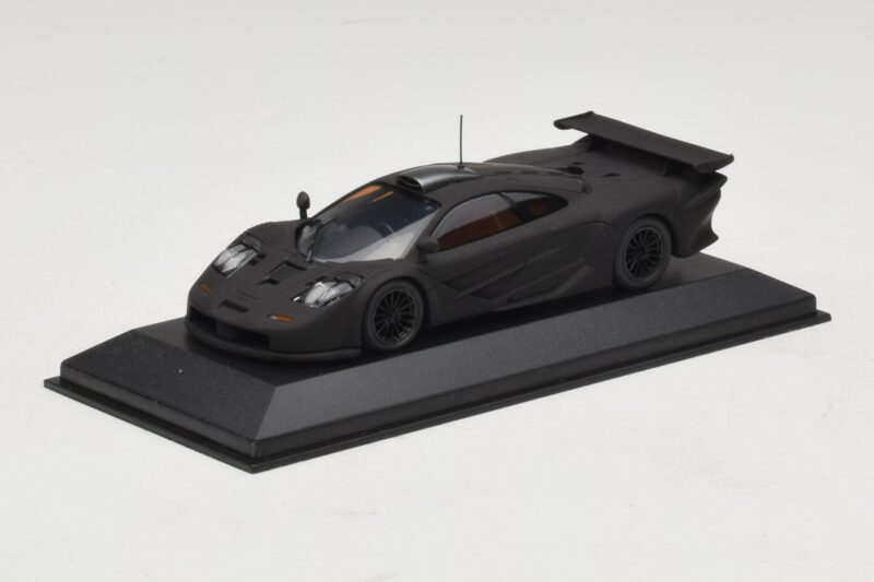 McLaren F1 GTR Longtail Noir Mat 1997 Minichamps 1:43 MCLAREN010 Métal Moulé