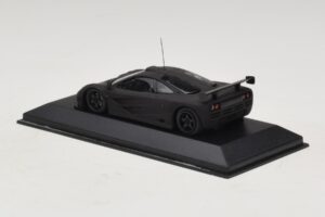 McLaren F1 GTR Prototype Noir Mat Avec Jantes Noires Minichamps 1:43 MCLAREN009 Métal Moulé — image 2 sur 4