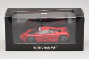 McLaren F1 GTR Prototype World Special Rouge Minichamps 1:43 MCLAREN007 Métal Moulé — image 4 sur 4