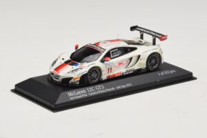 McLaren MP4-12C GT3 #11 Art Grand Prix Leclerc / Parisy 24 Hours of Spa 2013 Minichamps 1:43 437131311 Métal Moulé — image 2 sur 4