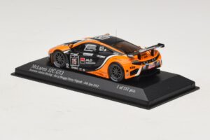 McLaren MP4-12C GT3 #15 Boutsen Racing Bovy / Broggi 24 Hours of Spa 2012 Minichamps 1:43 437121315 Métal Moulé — image 3 sur 4
